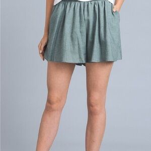 Women's Teal Shorts